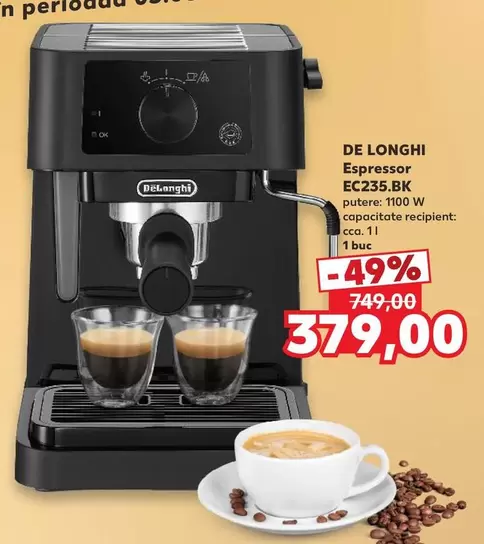 De Longhi - Espressor EC235.BK