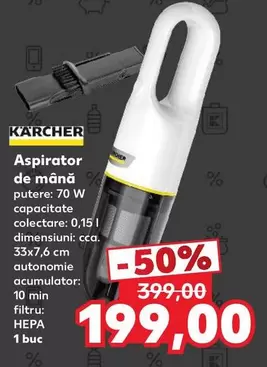Aspirator de mână