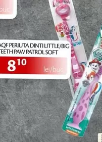 PERIUTA DINTI LITTLE/BIG TEETH PAW PATROL SOFT