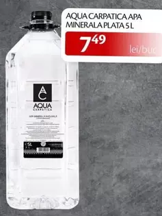APA MINERALA PLATA