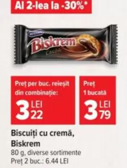 Biscuiți cu cremă