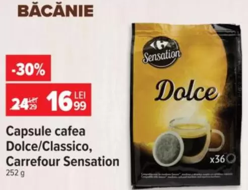 Capsule cafea Dolce/Classico