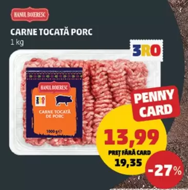 CARNE TOCATĂ PORC