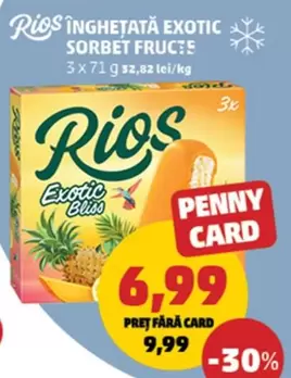 ÎNGHEȚATĂ EXOTIC SORBET FRUCTE