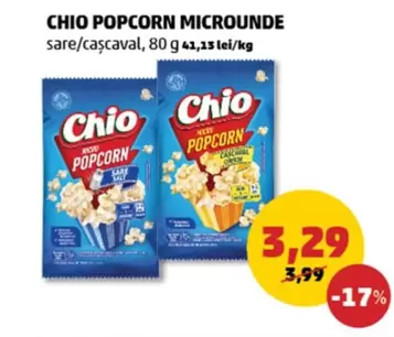 Chio - CHIO POPCORN MICROWAVE