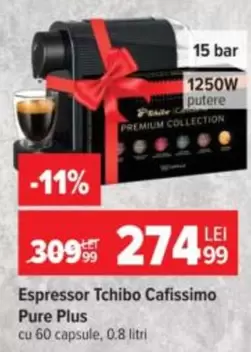 Tchibo - Espressor Cafissimo Pure Plus
