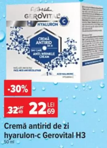 Gerovital - Cremă antirid de zi