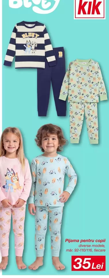 Pijamale pentru copii