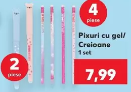 Pixuri cu gel/Creioane