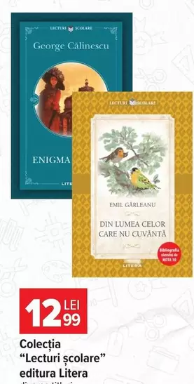 Colecția "Lecturi școlare" - Editura Litera