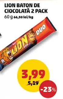 BATON DE CIOCOLATĂ 2 PACK