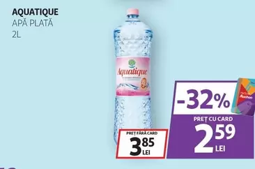 Aquatique - APĂ PLATĂ