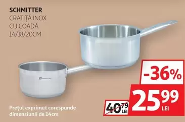 Schmitter - CRATIȚĂ INOX CU COADĂ