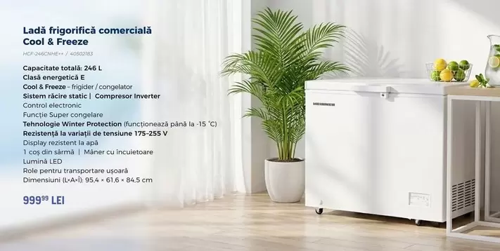 Total - Ladă frigorifică comercială