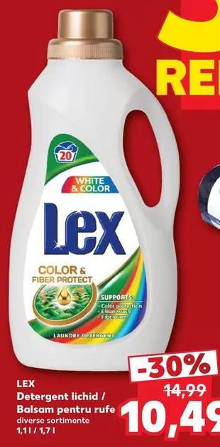 Detergent lichid / Balsam pentru rufe