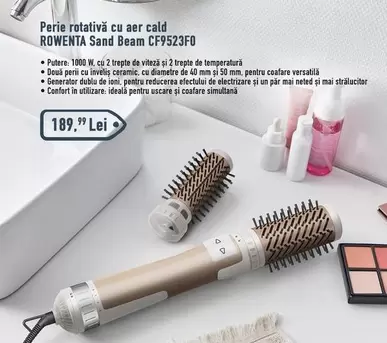 Perie rotativă cu aer cald CF9523FO