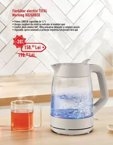 Tefal - Fierbător electric KOGEDEO