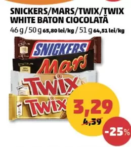 Snickers - SNICKERS/MARS/TWIX CHOCOLATE BARS