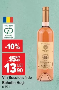 Vin Busuiocacă de Bohotin Huși