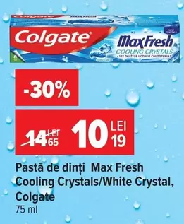 Max Fresh Cooling Crystals/White Crystal