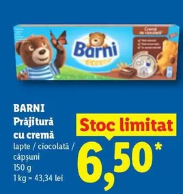 Prăjitură cu cremă lapte/ciocolată/căpsuni
