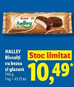 Biscuți cu bezea și glazură