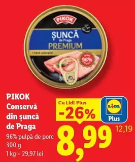Conserva din suncă de Praga