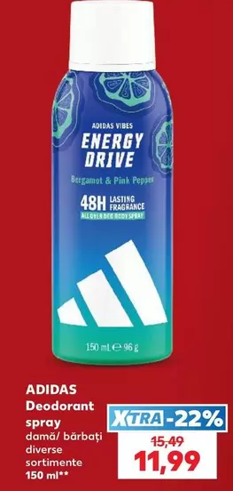 Deodorant spray