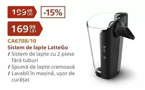 Sistem de lapte CA6708/10