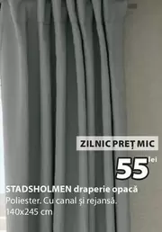 STADSHOLMEN Draperie Opacă