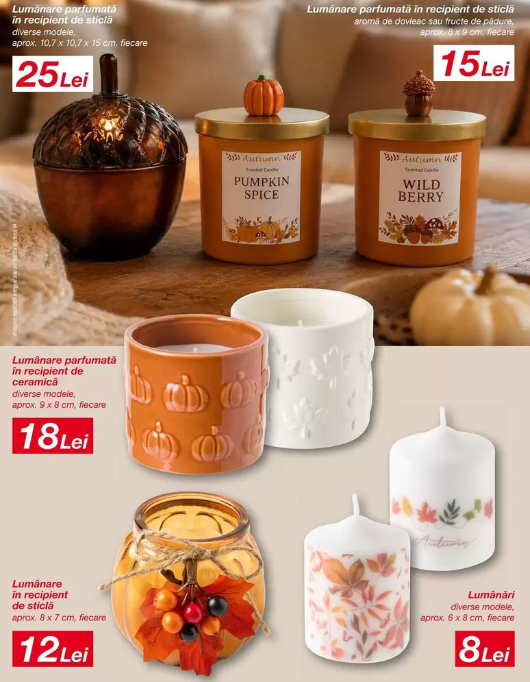 Lumânare În Recipient De Sticlă