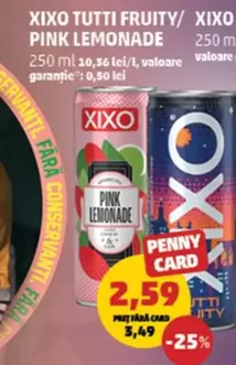 TUTTI FRUITY/ PINK LEMONADE
