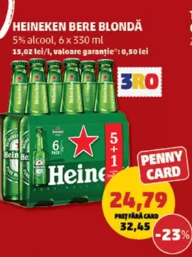 Heineken - BERE BLONDĂ