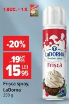 Ladorna - Frișcă spray