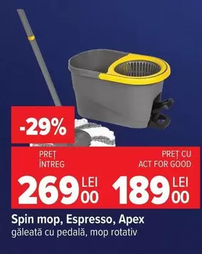 Spin mop