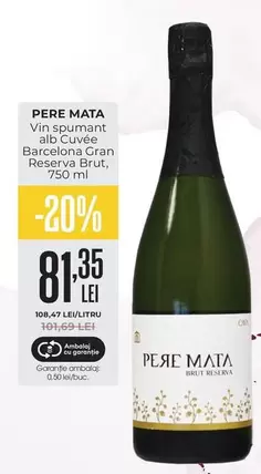 Alb - Vin spumant alb Cuvée Barcelona Gran Reserva Brut