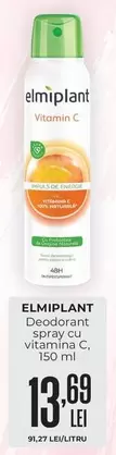 Deodorant spray cu vitamina C
