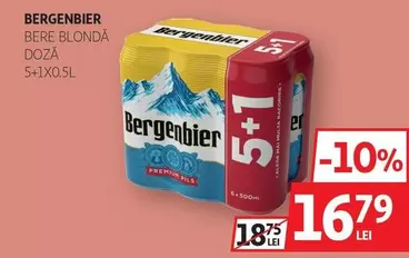 BERGENBIER BERE BLONDA DOZĂ