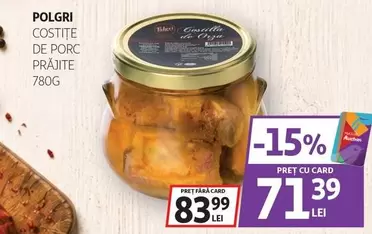 Auchan - POLGRI COSTITE DE PORC PRAJITE