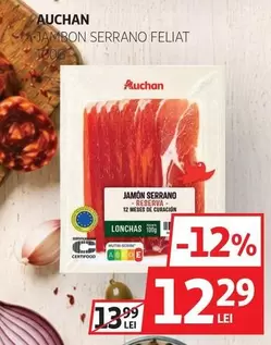 Auchan - JAMON SERRANO FELIAT RESERVA