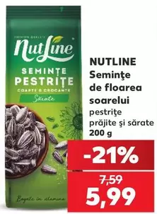 Nutline - Semințe de floarea soarelui prăjite și sărate