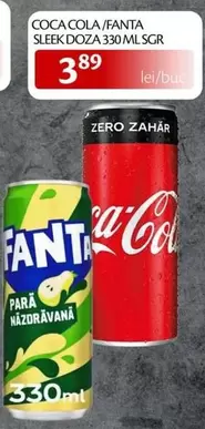 Coca Cola - SLEEK DOZA 330 ML SGR