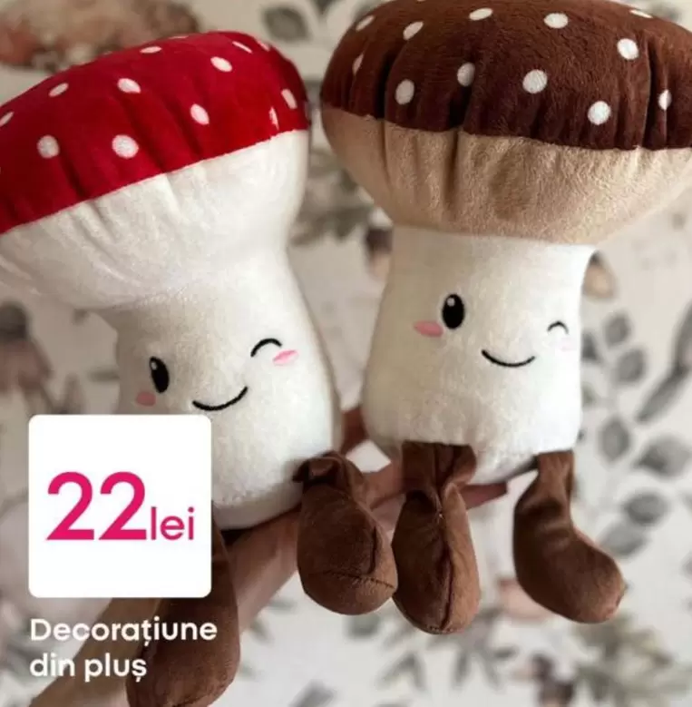 Plush mushroom toys