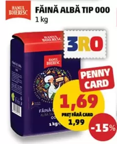 Făină Albă Tip 000