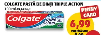 PASTA DE DINȚI TRIPLE ACTION