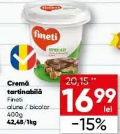 Cremă tartinabilă