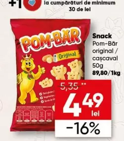 It - Snack Pom-Băr original / cașcaval
