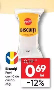 Biscuți cremă de cacao