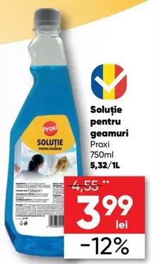 Solutie pentru geamuri