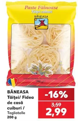 Tăiței/ Fidea de casă cuiburi / Tagliatelle